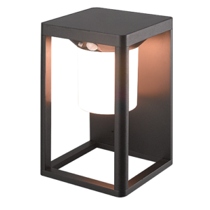 OUTDOOR WALL LIGHT LED WITH SOLAR 2W 3000K ALUMINIUM GRAPHITE