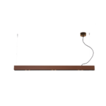 PENDANT LED LIGHT  UP-DOWN 54W CORTEN-BLACK