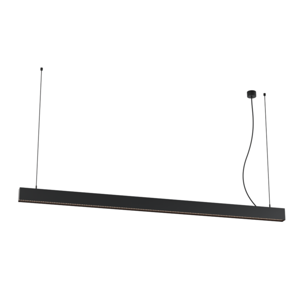 PENDANT LED LIGHT 54W + 40W 3000K BLACK
