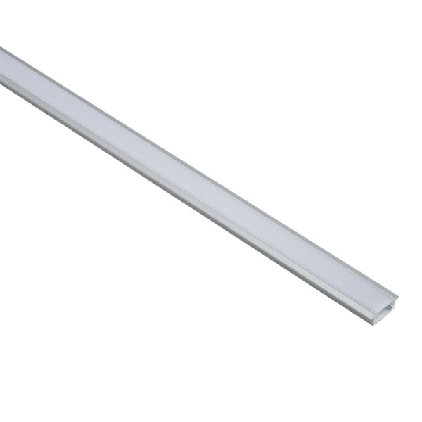 ALUMINUM PROFILE 2M  WITH OPAL PC COVER 2M