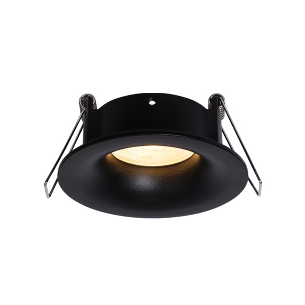 RECESSED SPOT LAMP GU10 MAX 50W BLACK IP65