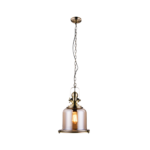 PENDANTGLASS-METAL BRONZE