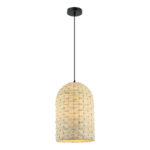 BAMBOO PENDANT LIGHT E27 NATURAL - Image 3