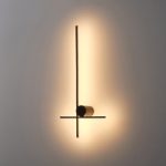 ΑΠΛΙΚΑ TOIXOY ΜΕΤΑΛΛΙΚΗ LED 12W 1200Lm 3000K 600x200x60mm ΜΑΥΡΟ ARTE ILLUMINA CLIO - Image 3