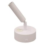 ΣΠΟΤ ΕΞΩΤΕΡΙΚΟ LED  ΚΙΝΗΤΟ 3W 195Lm 3000K ΛΕΥΚΟ PLUS ARTE ILLUMINA ARISTON 2