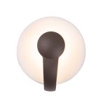 LED WALL LAMP 12W ALUMINIUM  3000K  BROWN - Image 2