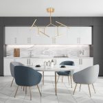 CEILING LIGHT 49W 3000K ALUMINUM & SILICON   GOLD MATT - Image 2
