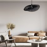 PENDANT LIGHT 1XE27 BAMBOO BLACK