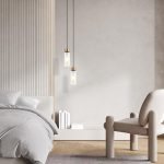PENDANT  LIGHT E14  SANDY BLACK-ANTIQUE BRASS - Image 2