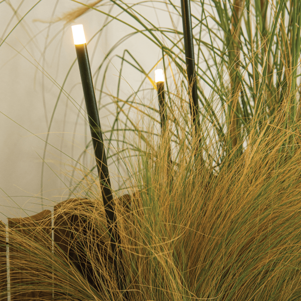 OUTDOOR SPIKE  LIGHT LED 1W 2700K STEEL BROWN