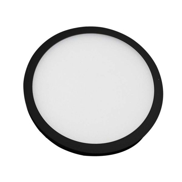 LED PANEL 3000K 7W SANDY BLACK FOR 24V PLUG & PLAY SYSTEM