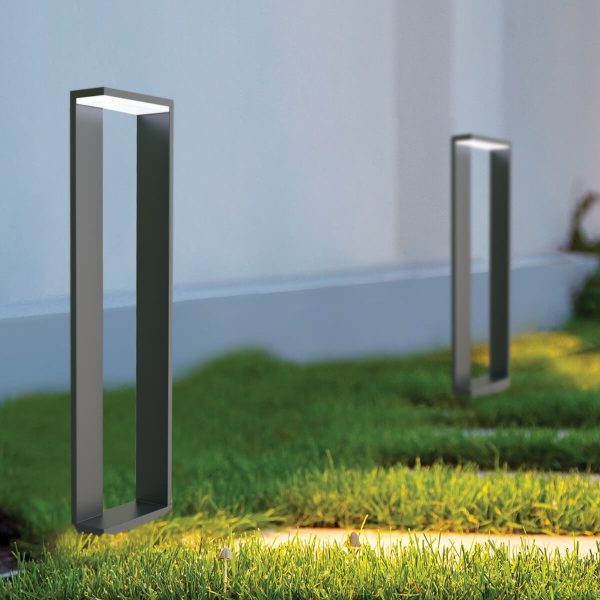 OUTDOOR PILLAR LED 9W GRAPHITE