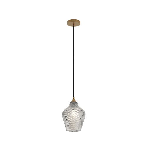 PENDANT LIGHT 1XE27 CLEAR CLASS