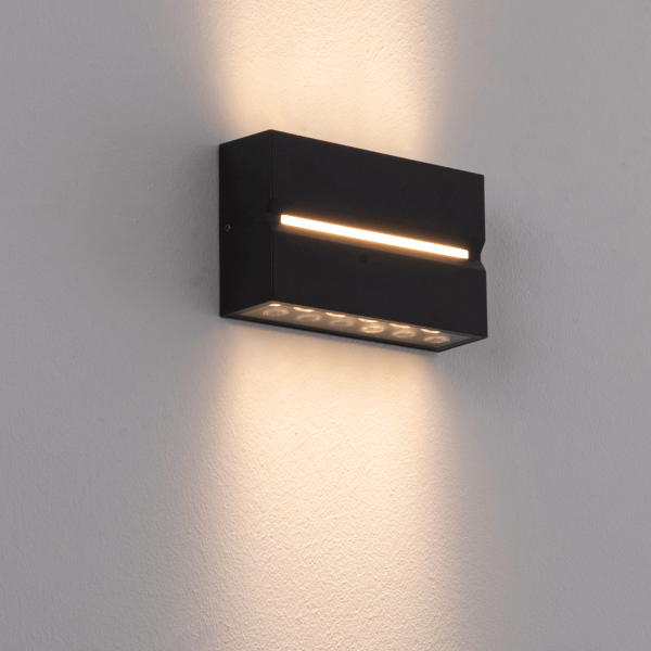 OUTDOOR WALL LIGHT LED 15W 3000K ALUMINIUM GRAPHITE