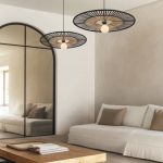 PENDANT LAMP BAMBOO 1XE27 BLACK - Image 3