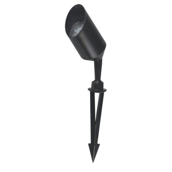 OUTDOOR SPIKE LIGHT 1XGU10 LED ABS BLACK
